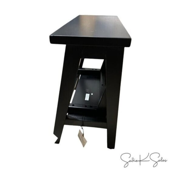 18" Wood Kitchen Step Stool Black - Hearth & Hand Magnolia, Target, New in Box - Picture 12 of 12